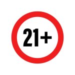 legal casino gambling age restriction badge in Philippines 21+
